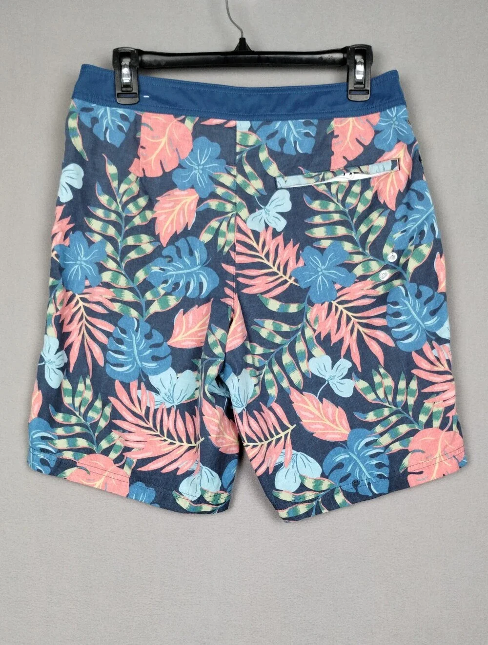 American Eagle Board Shorts Swim Trunks Size Small Hawaiian Floral Tropical